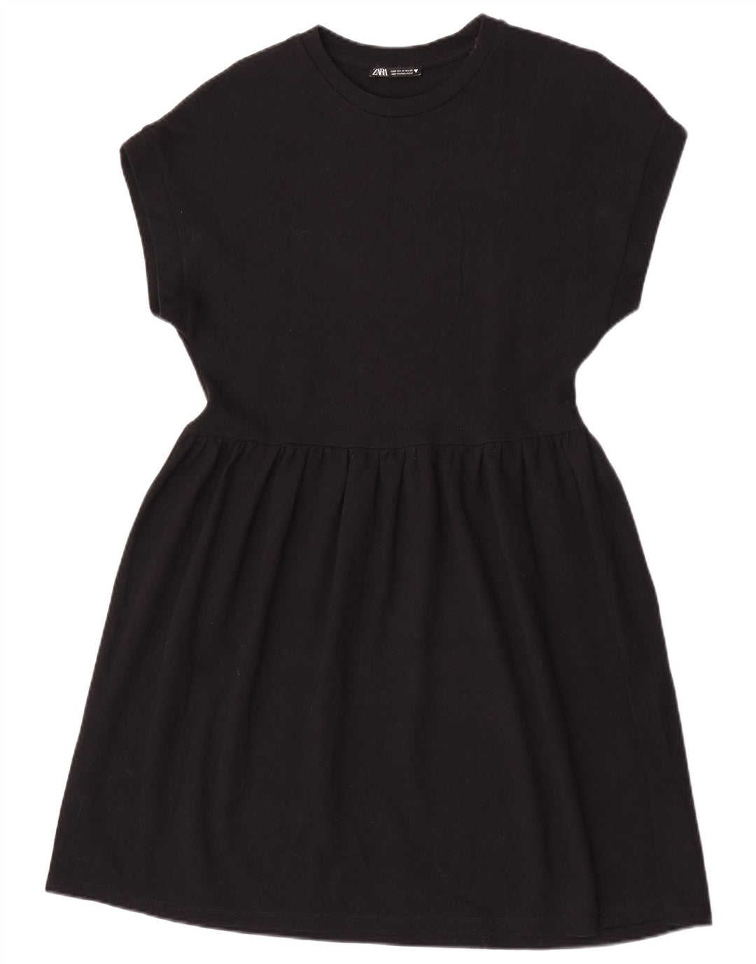 Vestido feminino Zara A-Line UK 12 médio preto