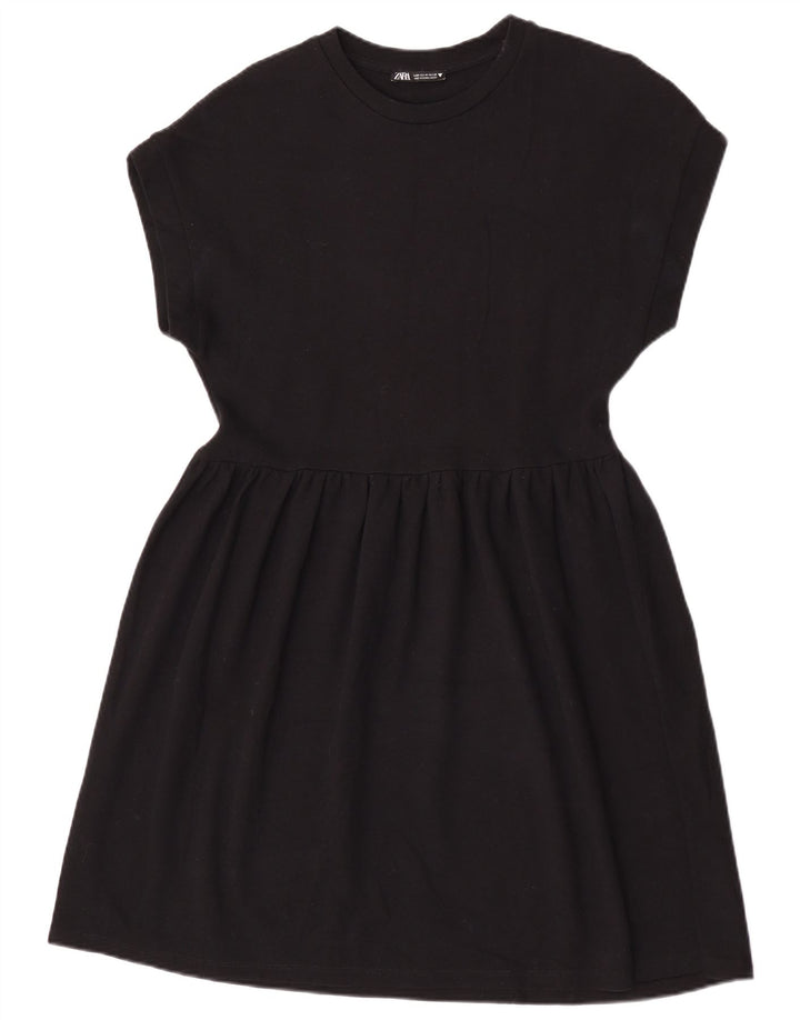 Vestido feminino Zara A-Line UK 12 médio preto