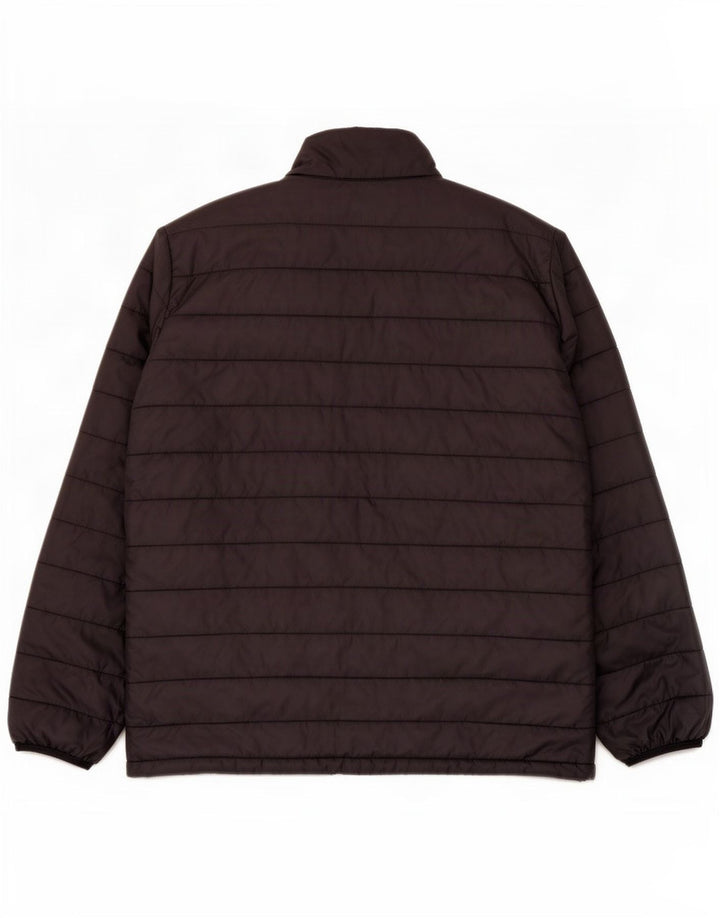 Jaqueta acolchoada masculina Levi's UK 40 grande poliéster preto