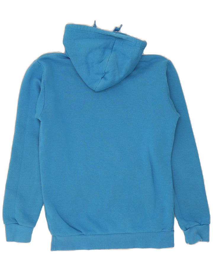 ADIDAS Mens Hoodie Jumper XS Blue Cotton Vintage Adidas and Second-Hand Adidas from Messina Hembry 