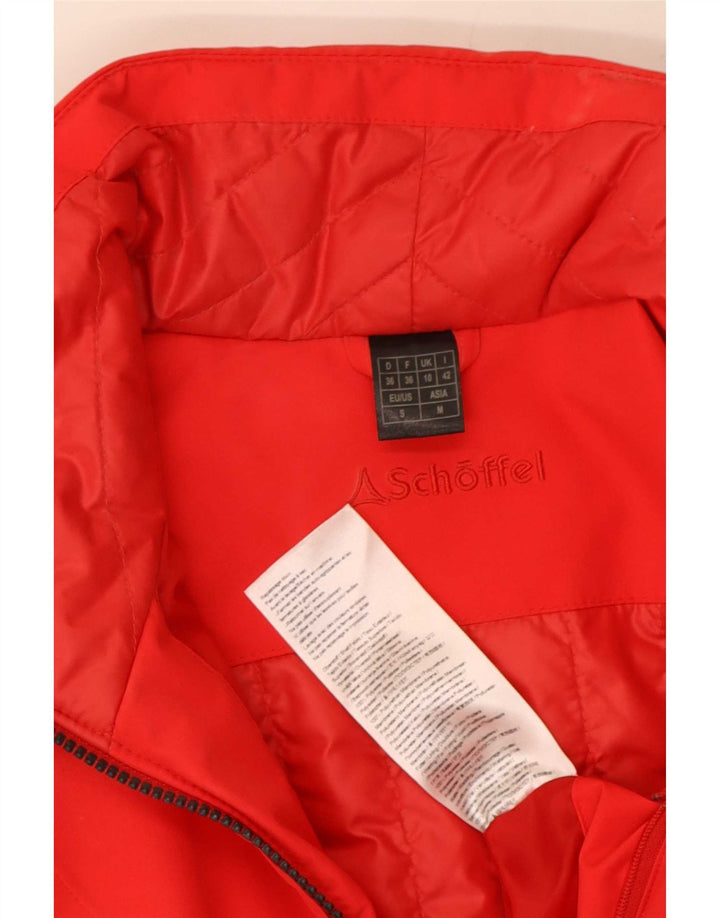Jaqueta bomber feminina Schoffel UK 10 poliéster vermelho pequeno