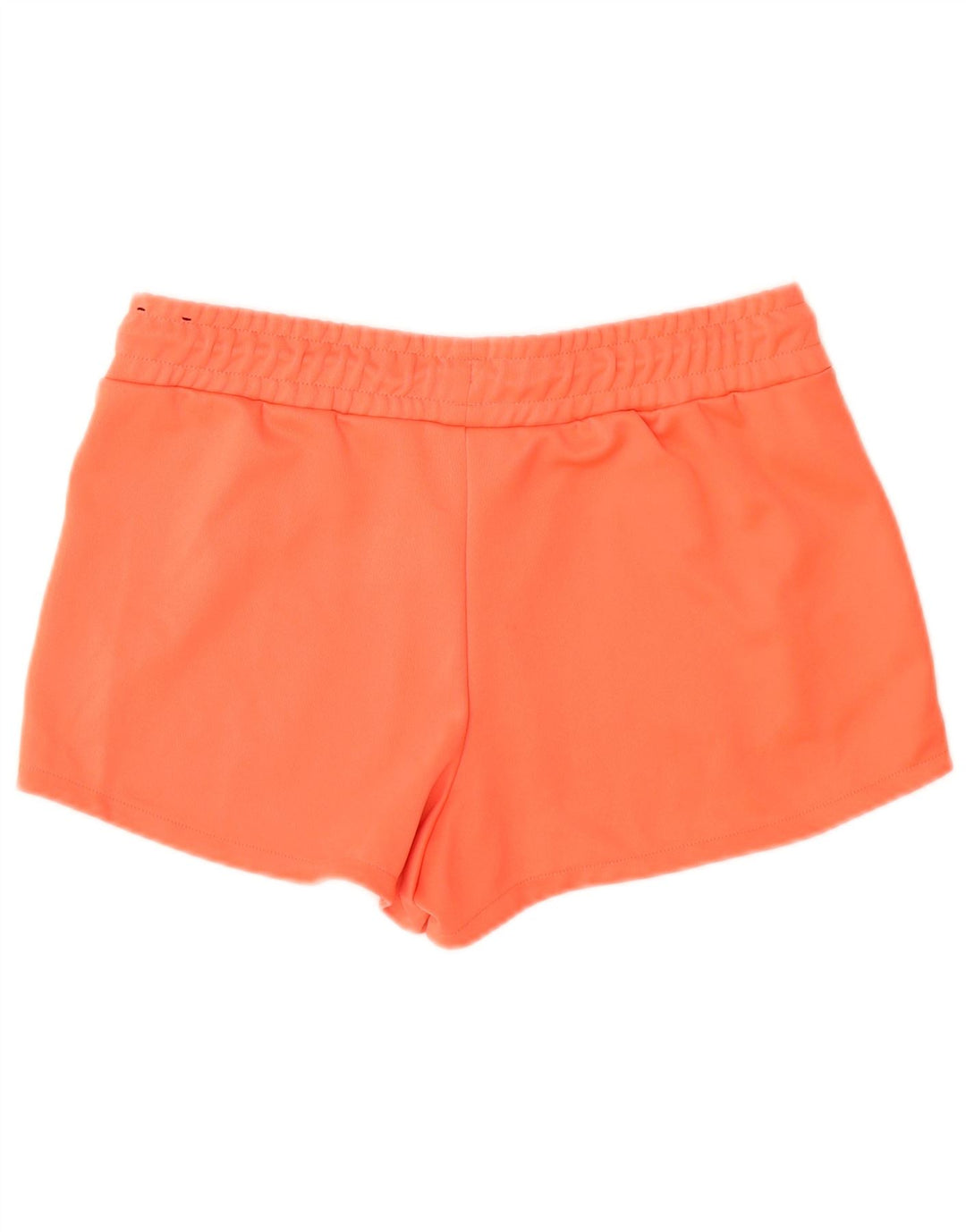 Shorts esportivos gráficos femininos Nike UK 14 médio laranja poliéster
