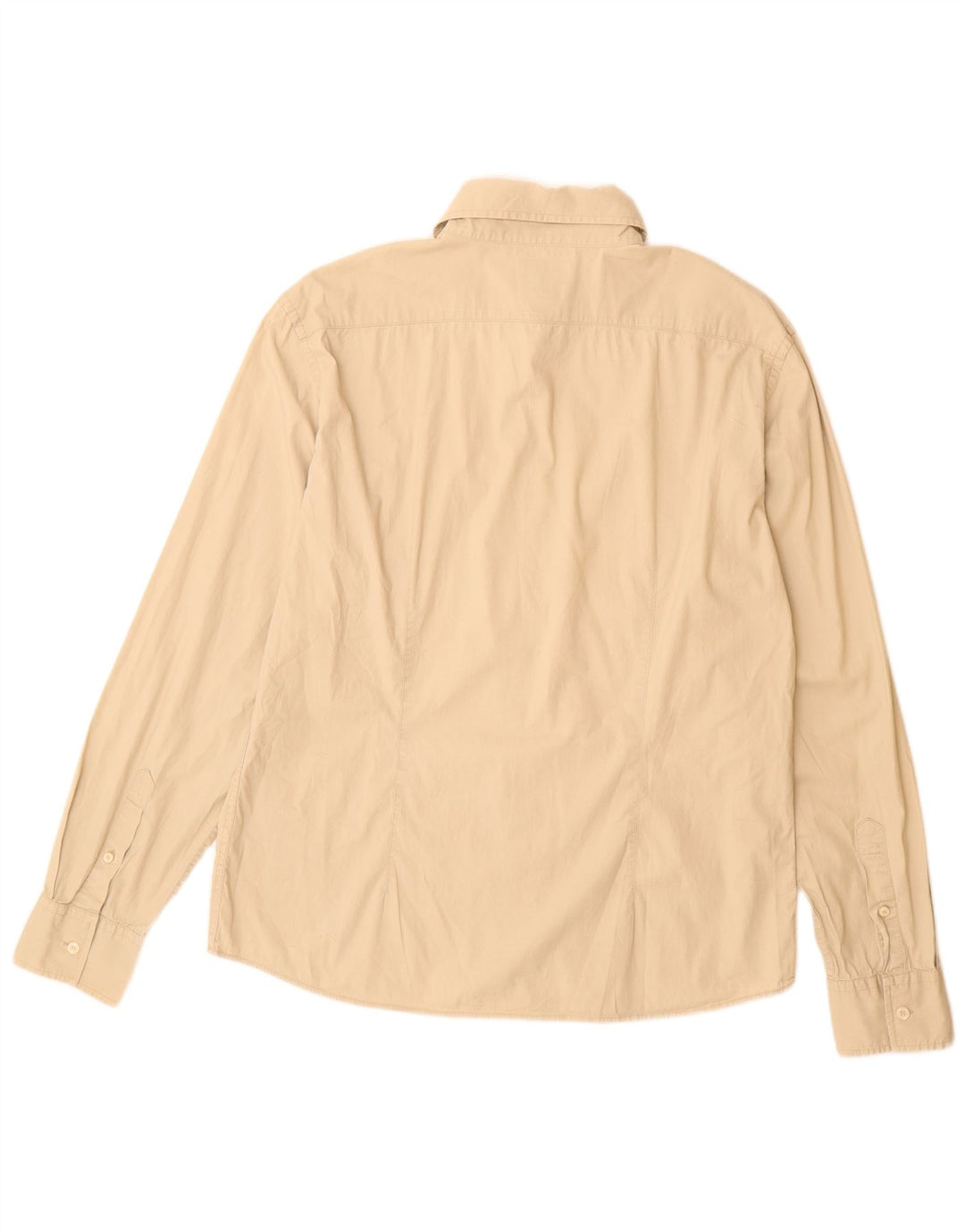 Camisa masculina Gas XL algodão bege