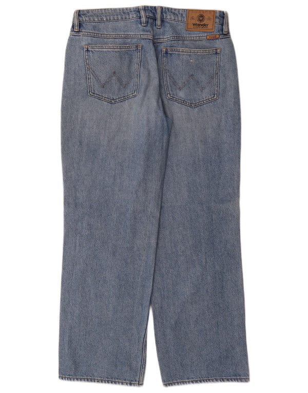 Wrangler feminino Bella Baggy cintura baixa solta jeans EUA 8 médio W30 L30 azul
