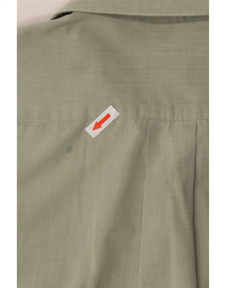 Camisa masculina St. Bernard tamanho 41 16 grande verde