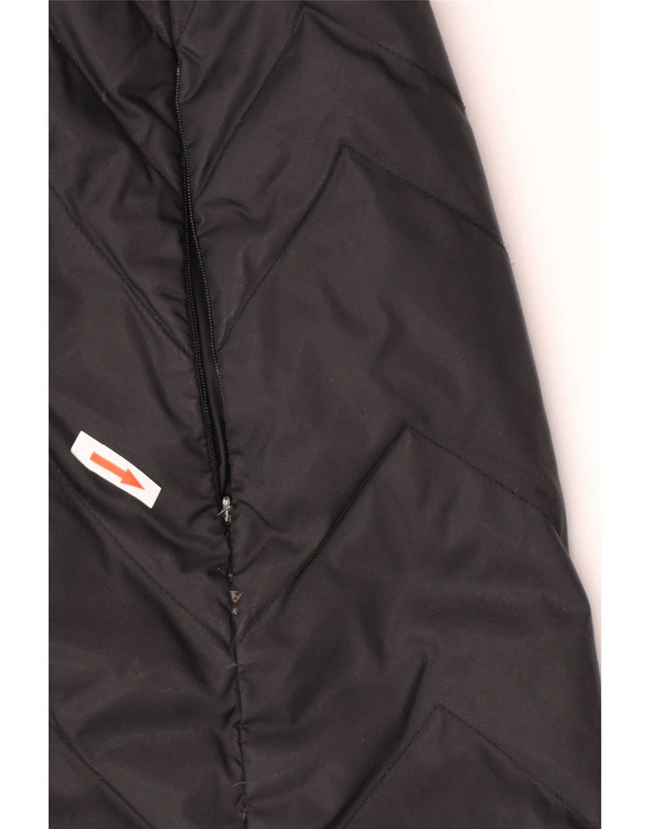 Casaco acolchoado feminino Max & Co. UK 12 médio preto poliamida