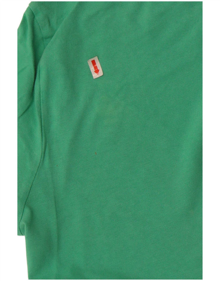 Camiseta masculina Tommy Hilfiger top pequeno algodão verde