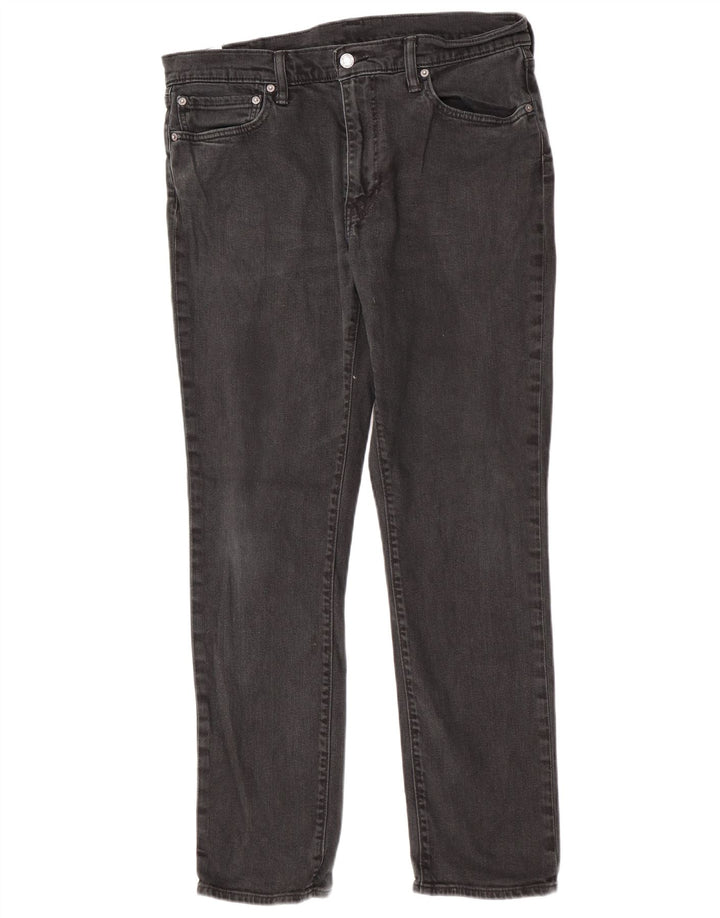 Levi's Mens Jeans Slim W36 L32 Algodão Preto
