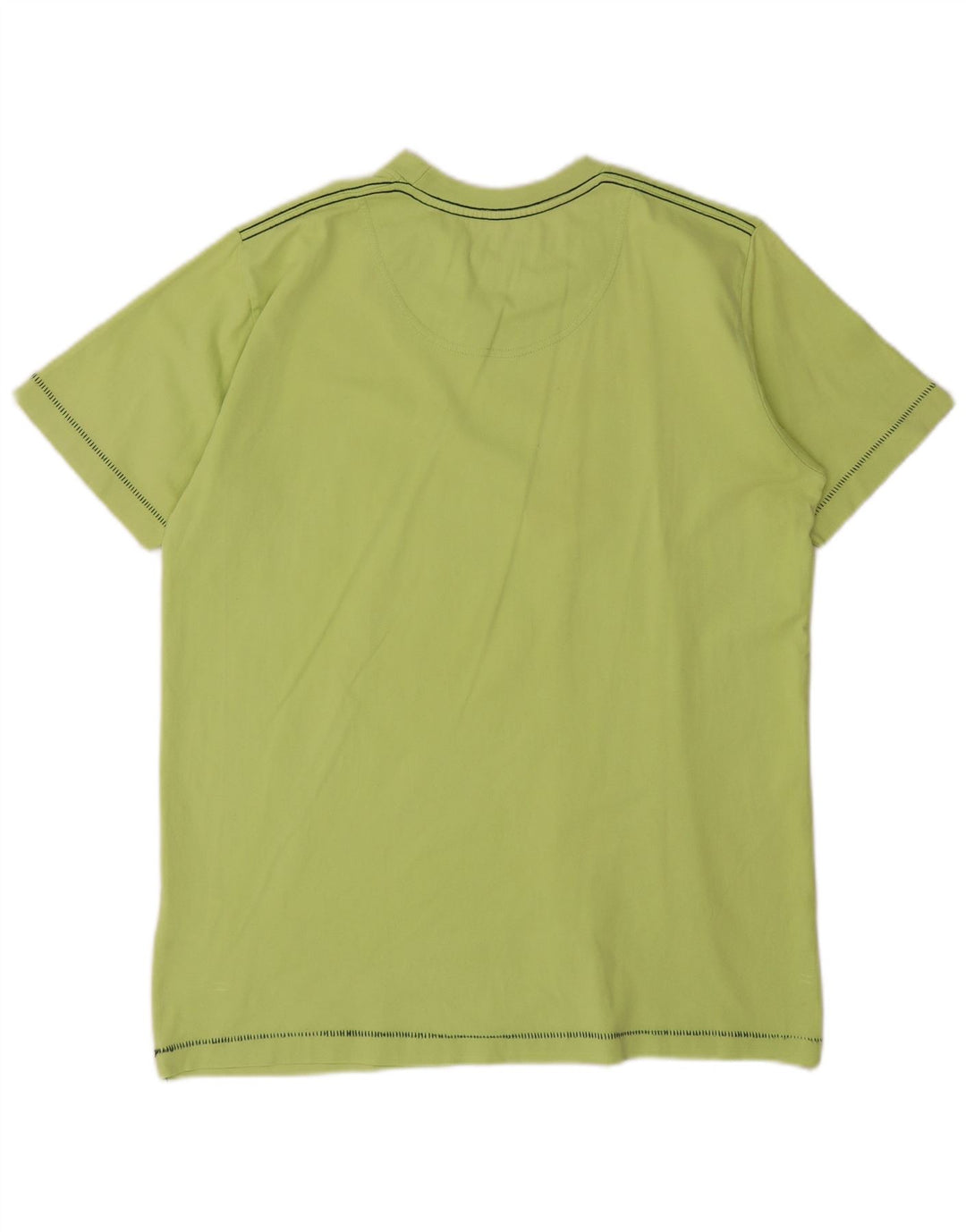Camiseta gráfica masculina Murphy & Nye Top grande de algodão verde