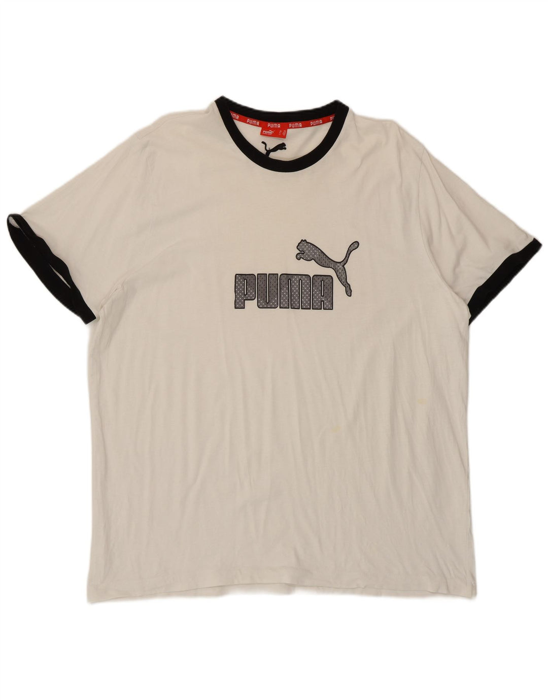 Camiseta gráfica masculina Puma Top 2XL branca