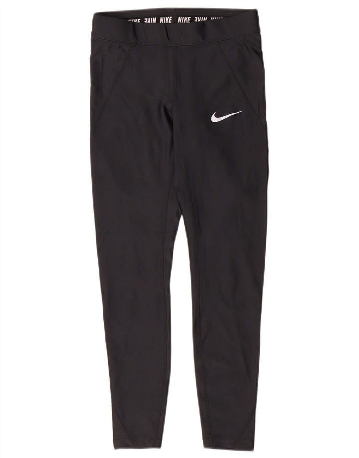 Leggings Nike Dri Fit Feminino UK 8 Pequeno Poliéster Preto