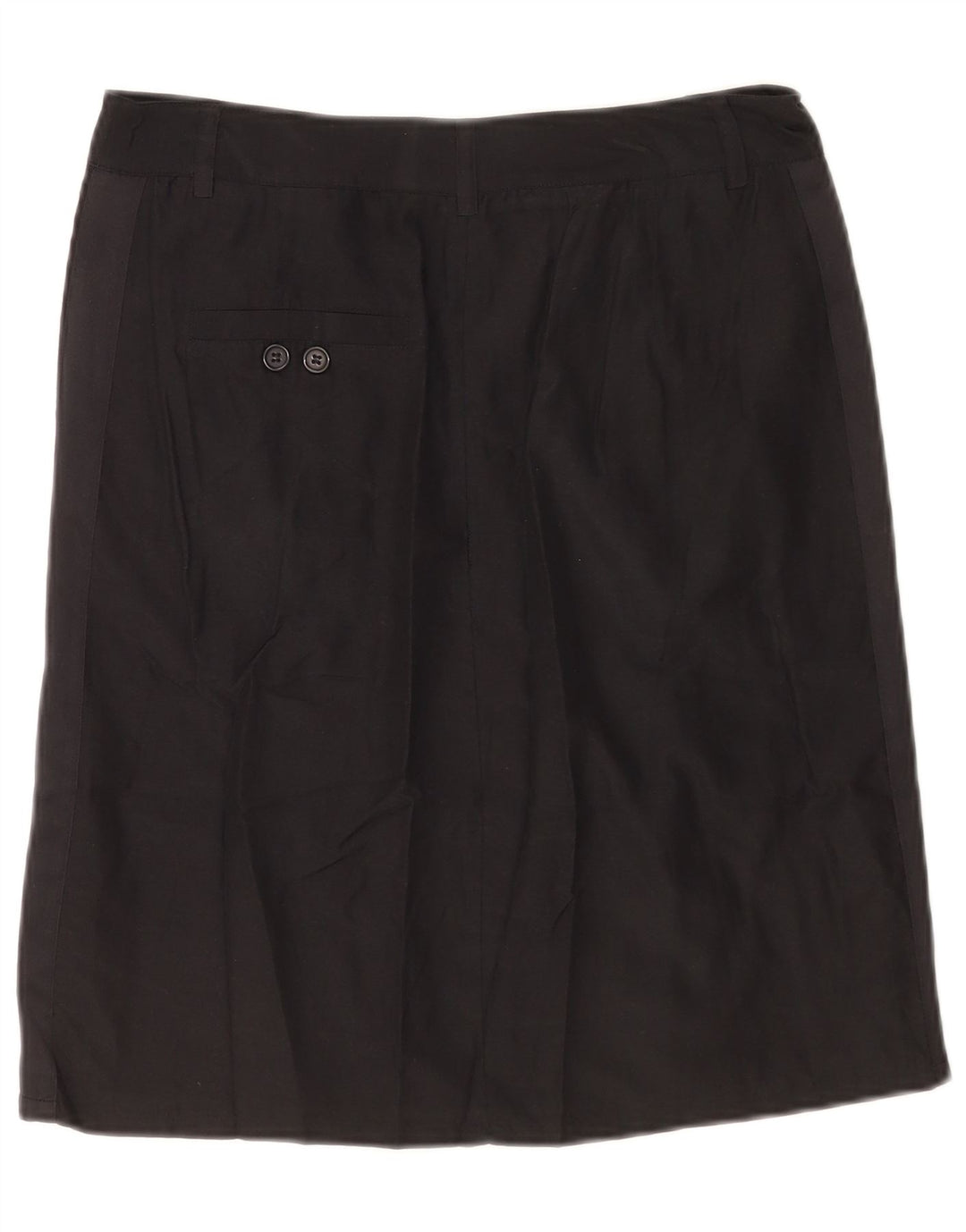 Saia reta feminina Sisley W30 médio preto