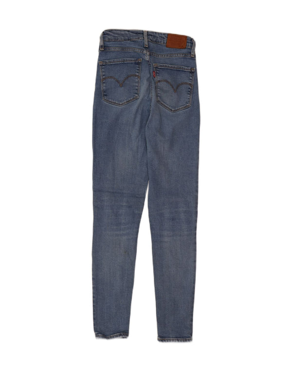 Calça jeans feminina Levi's 721 High Rise Skinny W24 L27 azul algodão