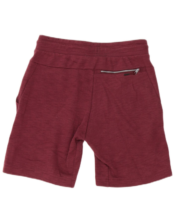 Nike Mens Sport Shorts Médio Borgonha Algodão