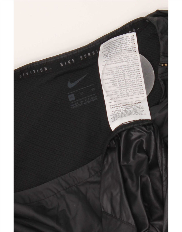 Pulôver de corrida feminino Nike UK 18 XL preto poliéster