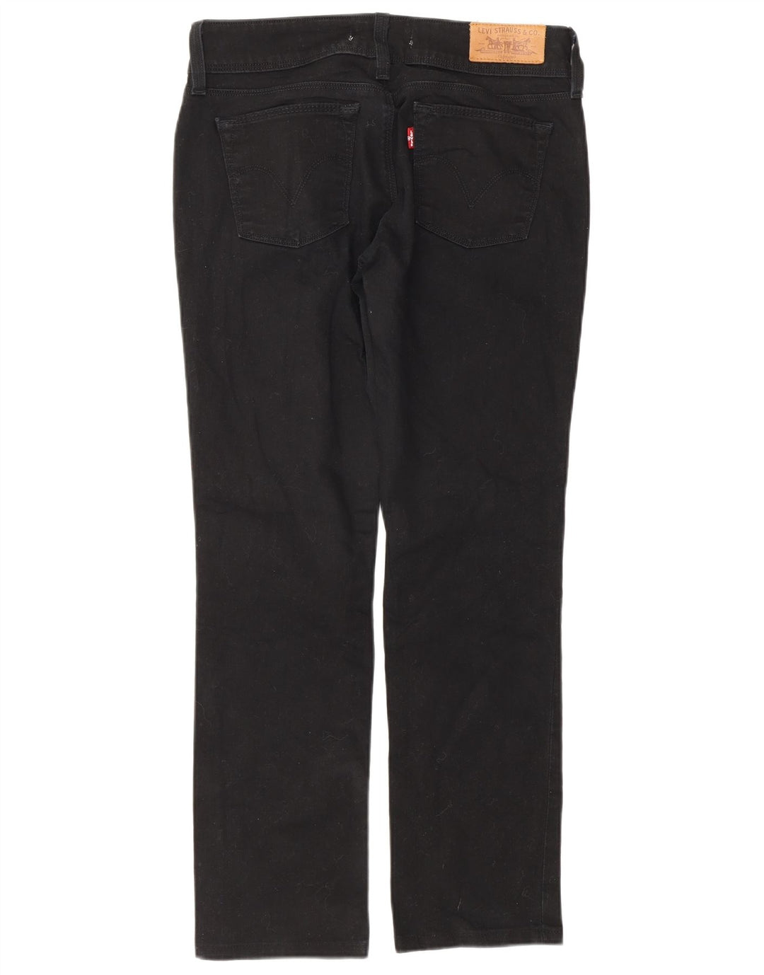Calça jeans feminina Levi's 571 Slim W28 L27 preta