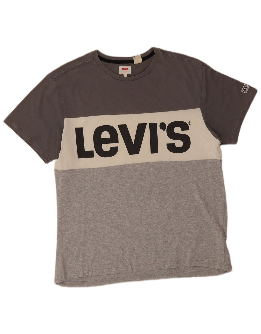 Camiseta gráfica masculina Levi's Top médio multicolorido Colourblock