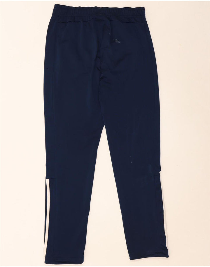 Calça de treino masculina Adidas médio azul marinho poliéster