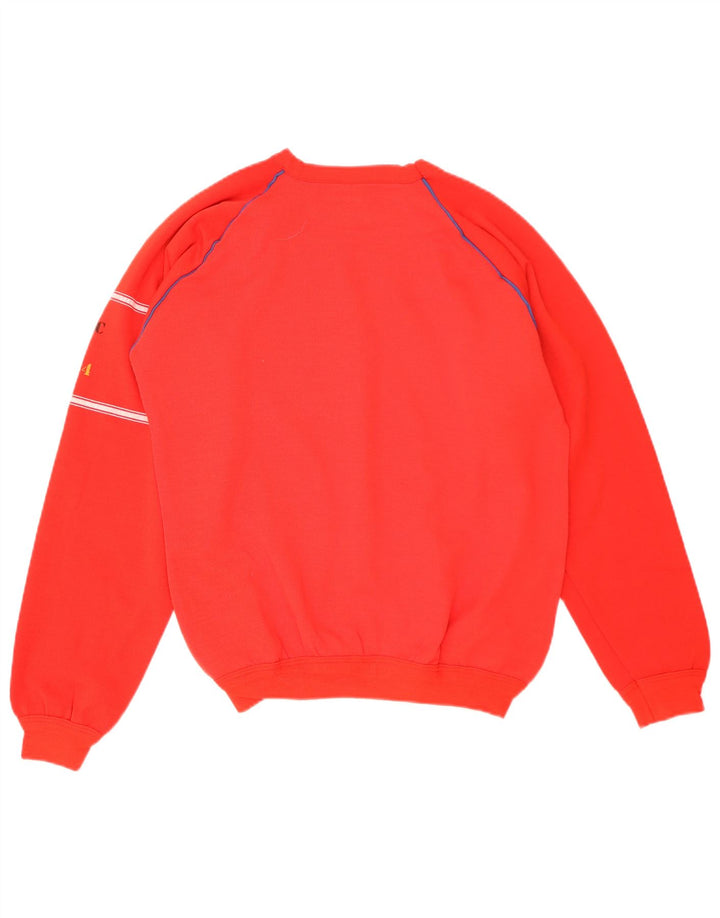 Samar moletom gráfico masculino jumper grande acrílico vermelho