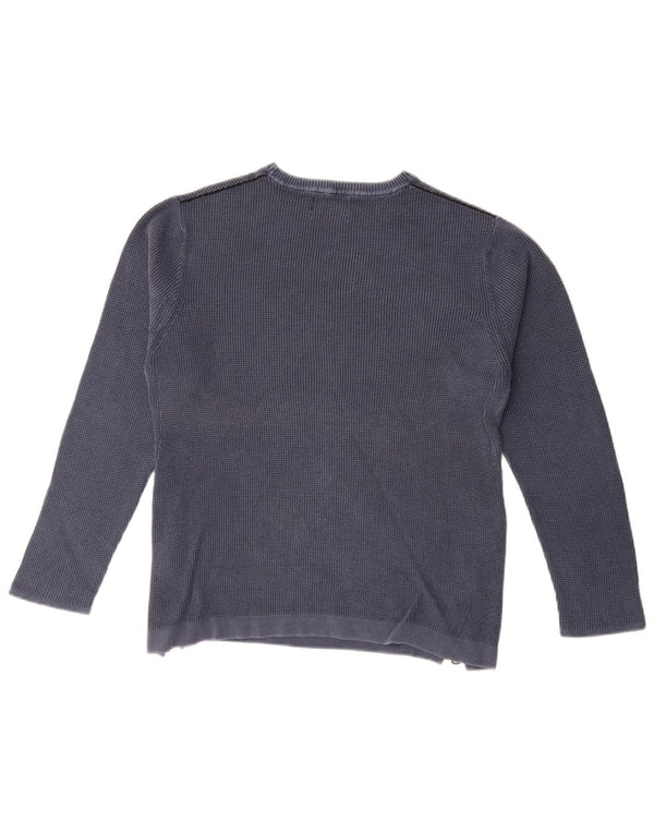 Suéter Zara Boys com gola redonda 13-14 anos azul marinho