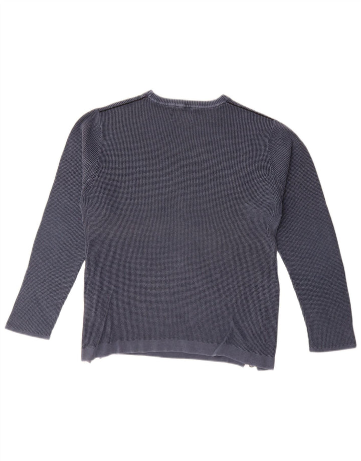 Suéter Zara Boys com gola redonda 13-14 anos azul marinho