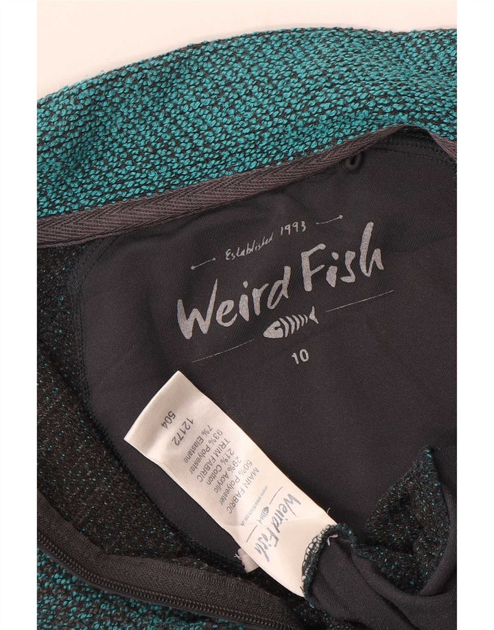 Jaqueta feminina de treino Weird Fish UK 10 Small Blue Colourblock