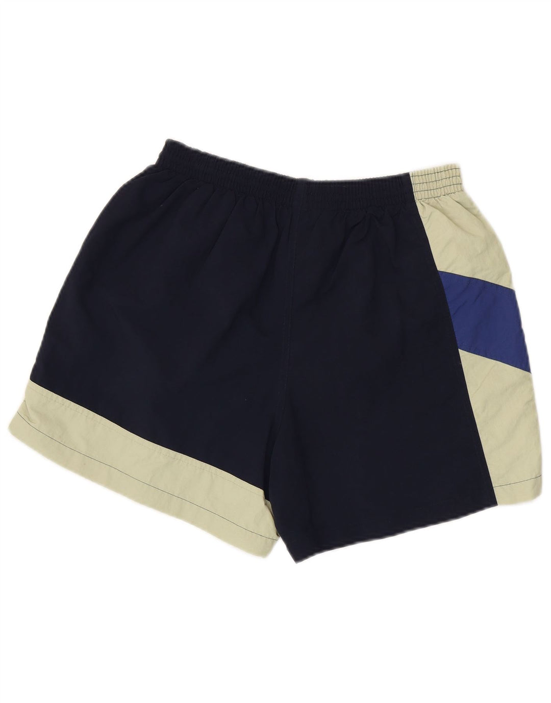 Shorts esportivos masculinos PUMA XL azul marinho colorblock