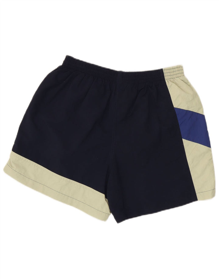 Shorts esportivos masculinos PUMA XL azul marinho colorblock