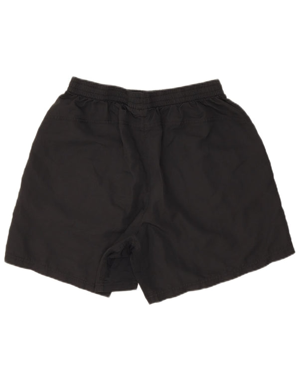 Shorts esportivos Under Armour Boys Heat Gear 11-12 anos grande poliéster preto