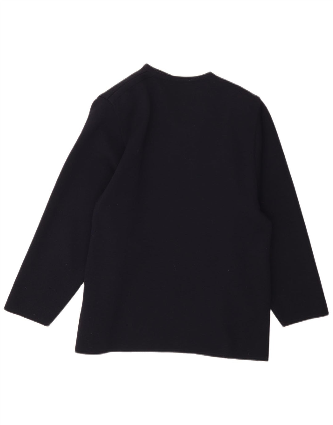 Suéter cardigã feminino STIZZOLI com peito duplo Reino Unido 14 azul marinho médio