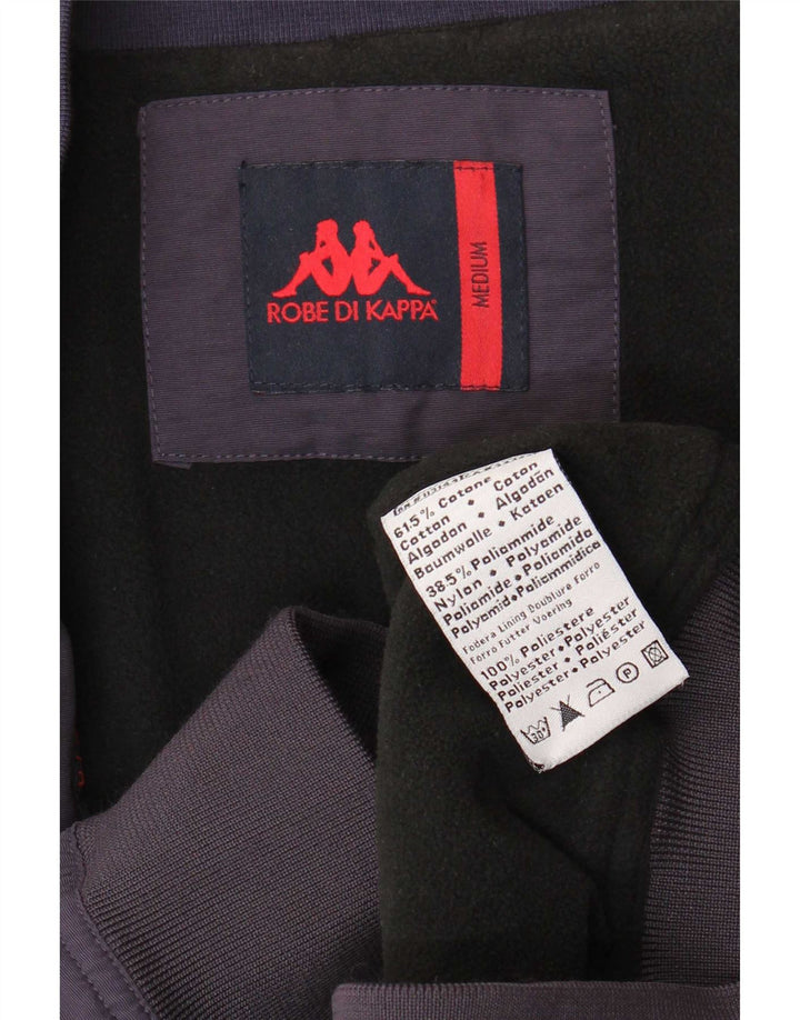 Jaqueta bomber masculina Kappa UK 38 algodão azul marinho médio