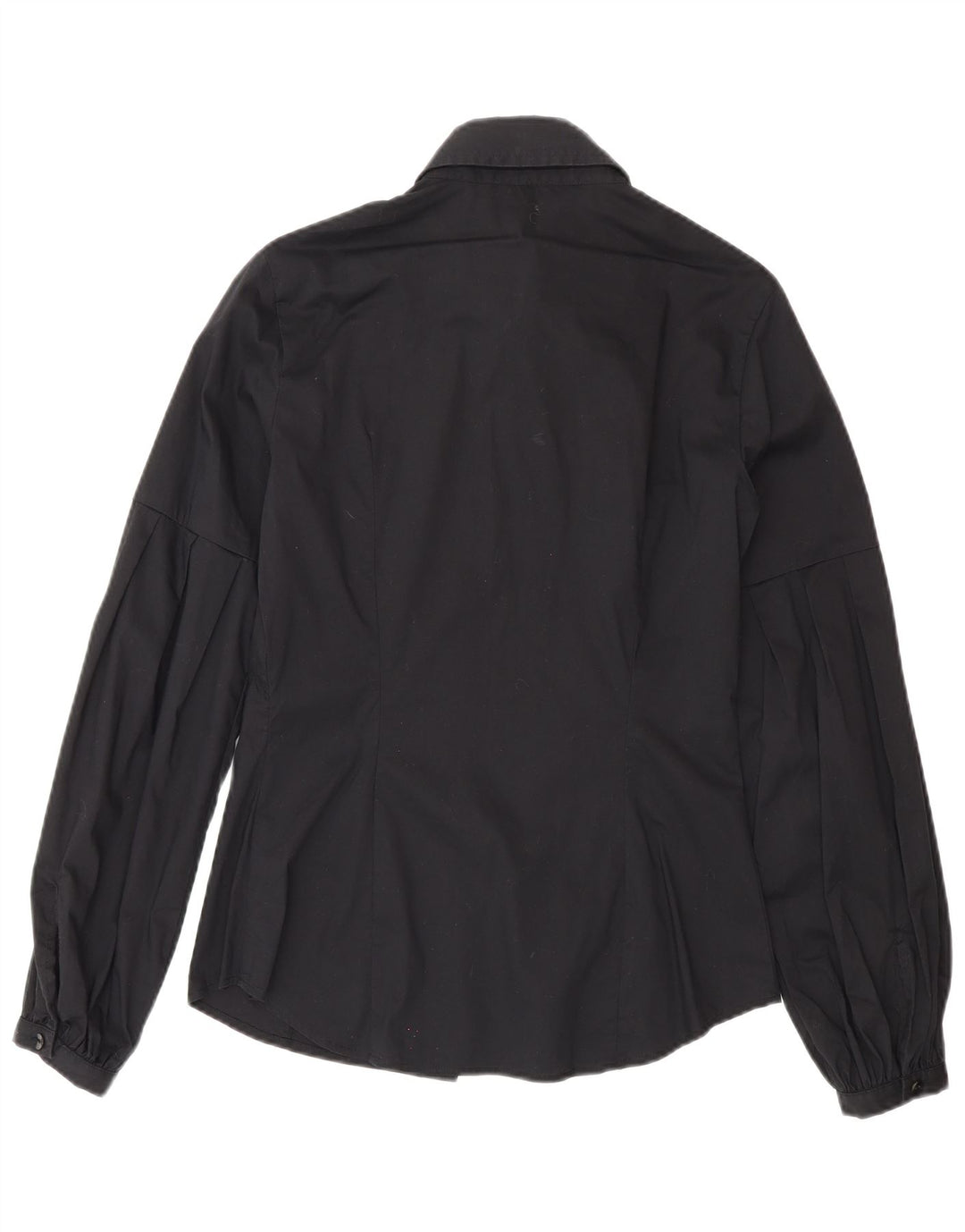 Camisa Benetton Mulher UK 12 Média Preta