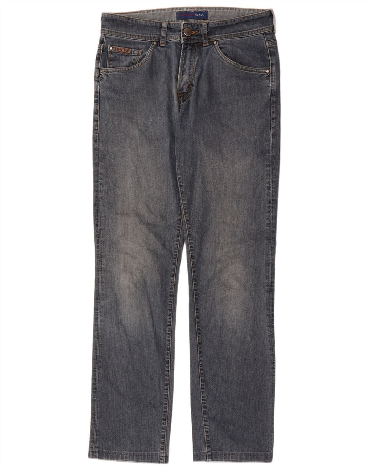 Jeans retos femininos Trussardi W30 L31 azul