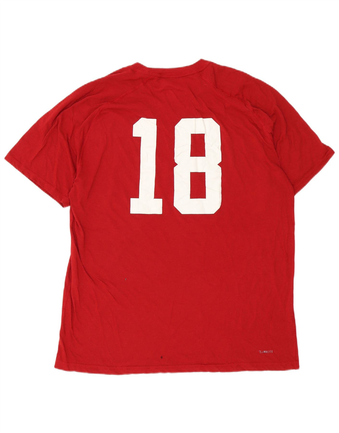 Camiseta Adidas Masculina Indiana Graphic Top XL Vermelho Poliéster