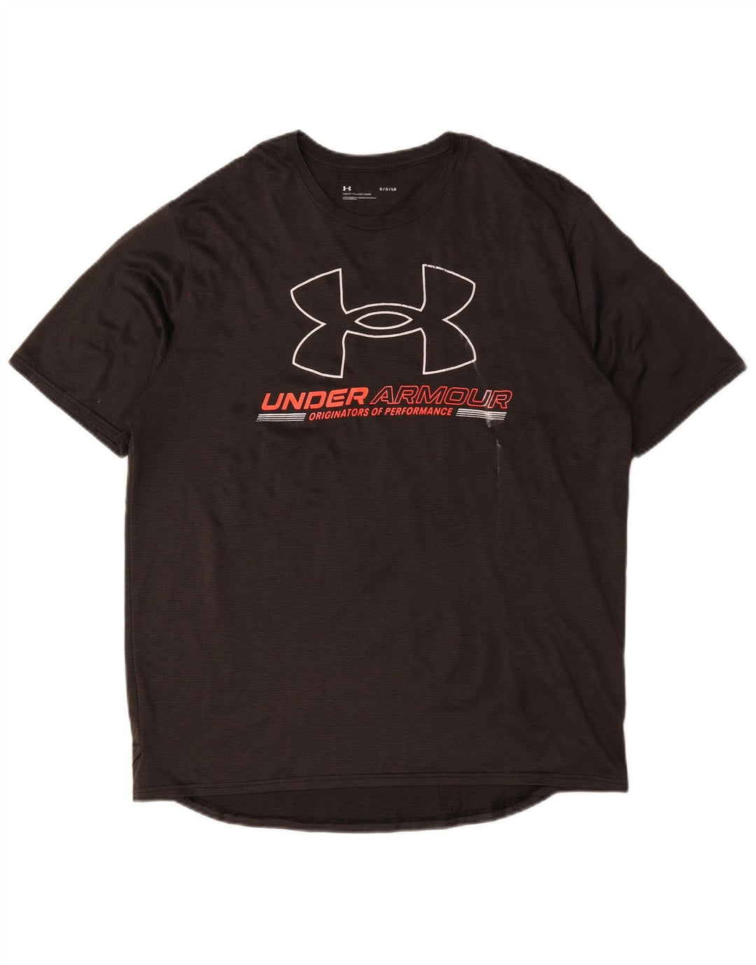 Camiseta gráfica masculina Under Armour grande preta