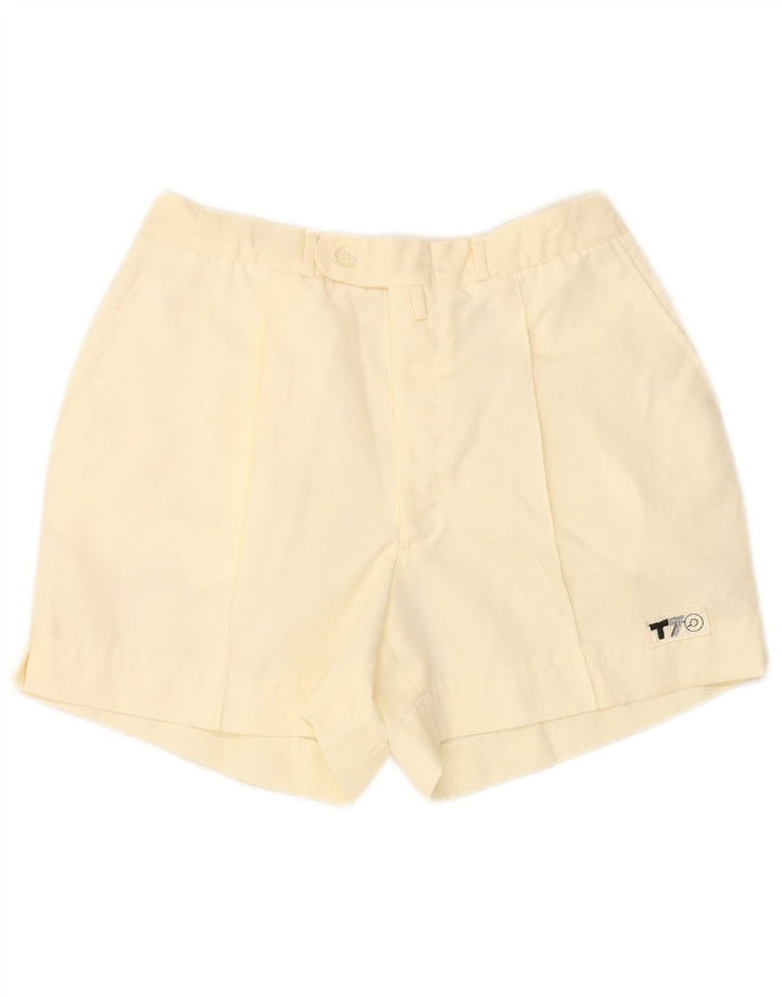 Shorts Chino feminino VINTAGE W26 pequeno branco