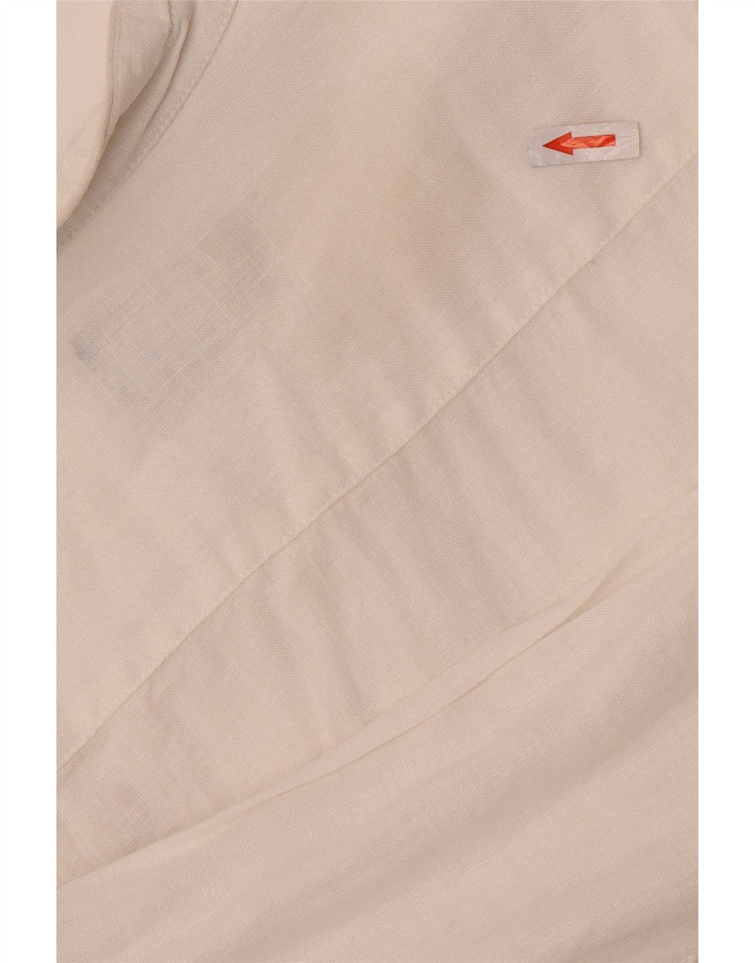 US Polo Assn. Camisa masculina tamanho 39 algodão branco pequeno