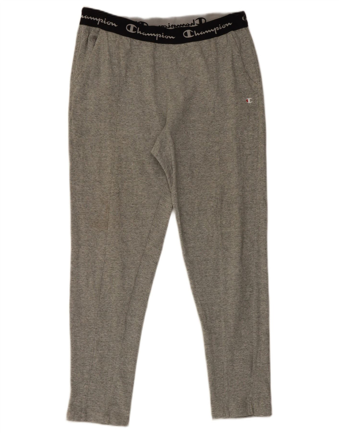 Calça de treino feminina Champion 2XL cinza colorblock