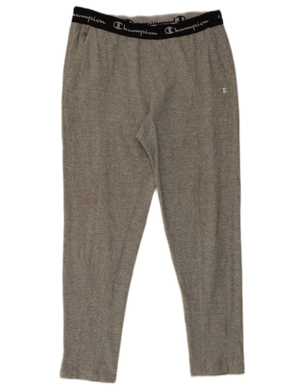 Calça de treino feminina Champion 2XL cinza colorblock