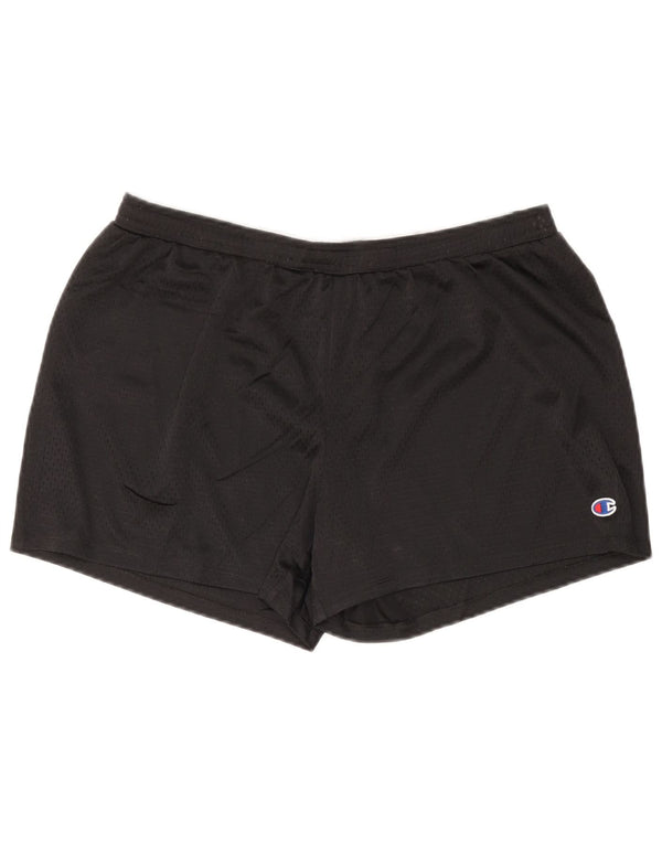 Shorts esportivos masculinos Champion grandes pretos