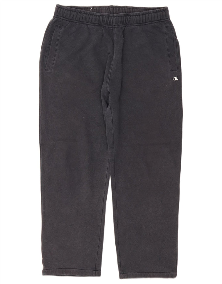 Calça de treino masculina Champion Crop de algodão azul marinho médio
