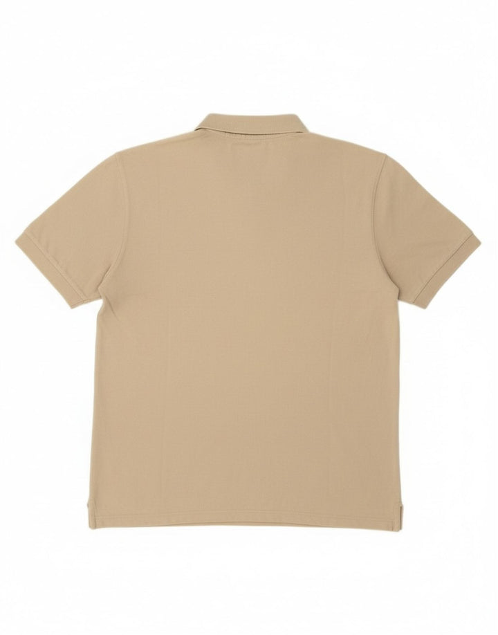 Camisa polo masculina BELFE grande bege