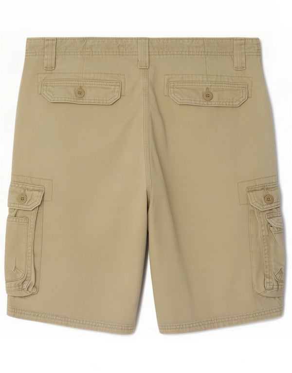 Lee Mens Cargo Shorts Médio W33 Algodão Bege