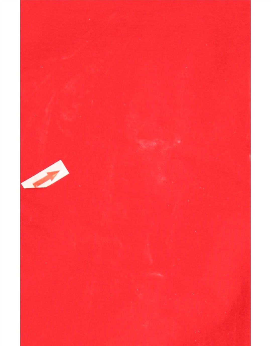 Jaqueta de esqui com capuz masculina vintage UK 42 XL poliéster vermelho Colourblock