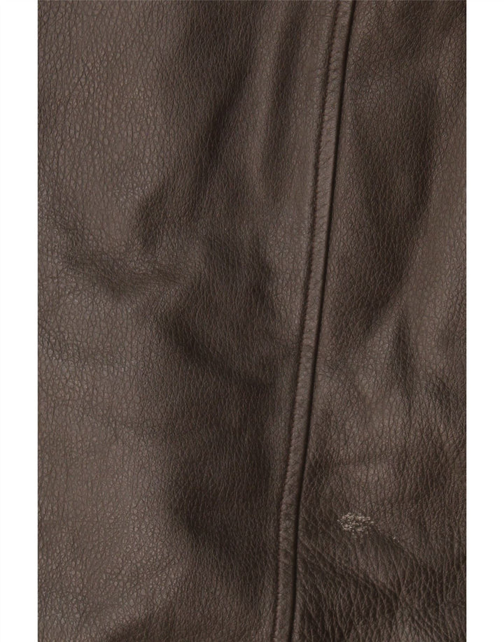 Jaqueta de couro masculina Martin Eden IT 50 grande couro marrom