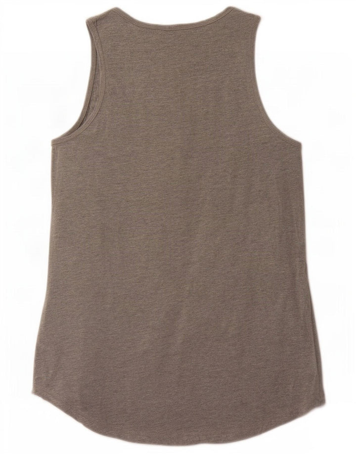 Colete feminino Champion Heritage Fit Graphic UK 12 cinza médio manchado