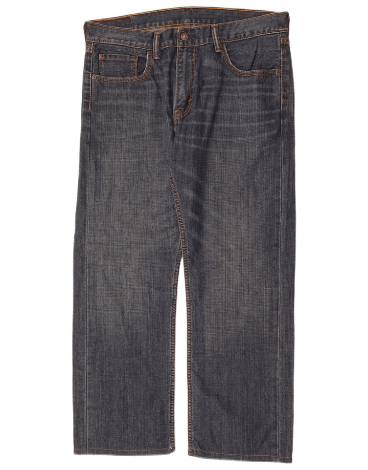 Levi's Masculino 559 Straight Jeans W34 L30 Azul Algodão