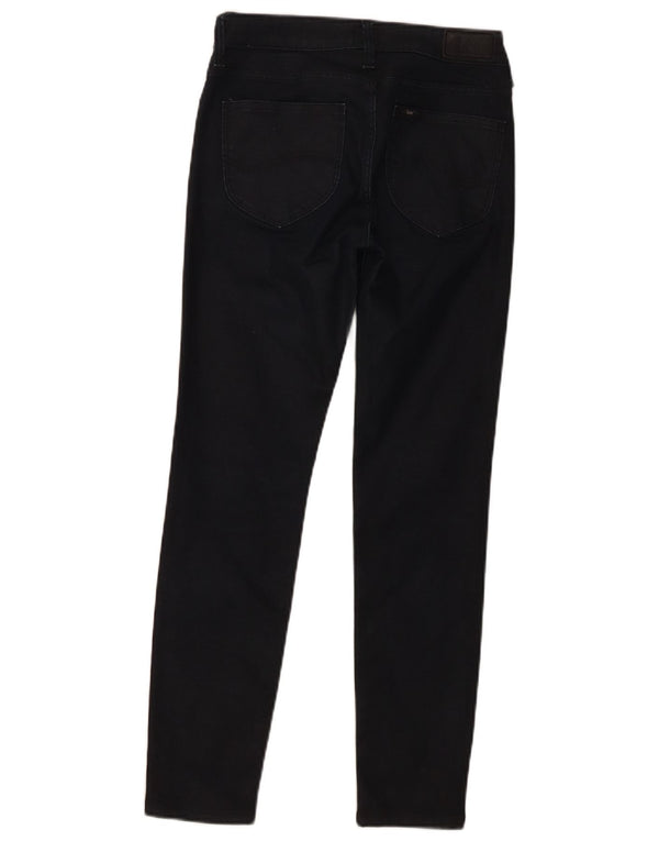 Lee Womens Scarlett Skinny Jeans W27 L27 Azul Marinho Algodão