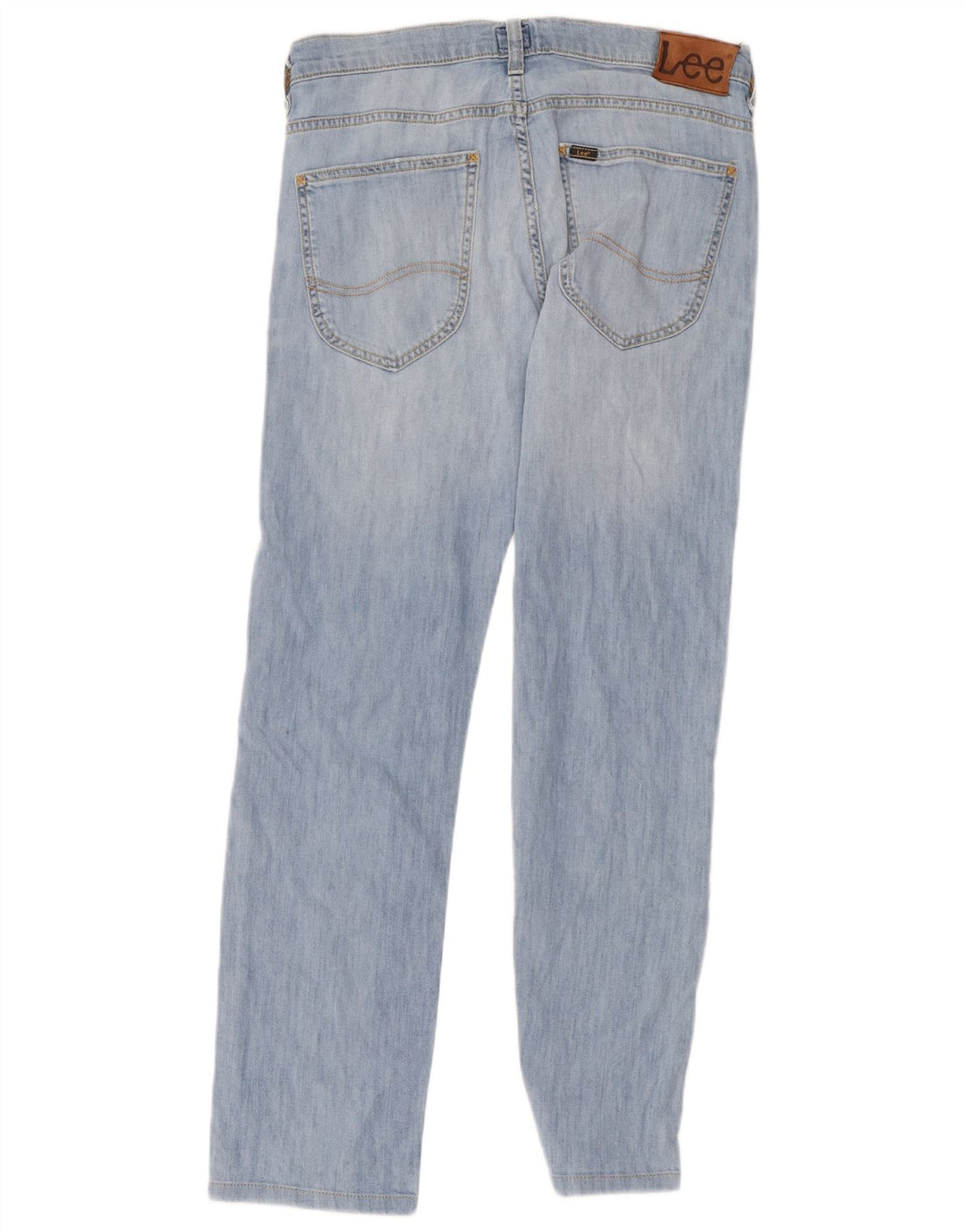 Lee Womens Slim Jeans W31 L34 Azul Algodão