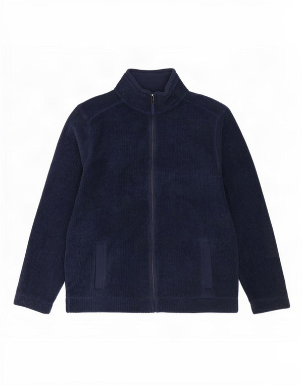 Jaqueta masculina de lã Marks & Spencer Regular Fit Reino Unido 38 Médio Azul Marinho